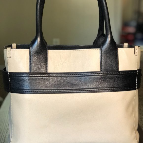 Kate Spade purse, black and tan - Picture 2 of 6